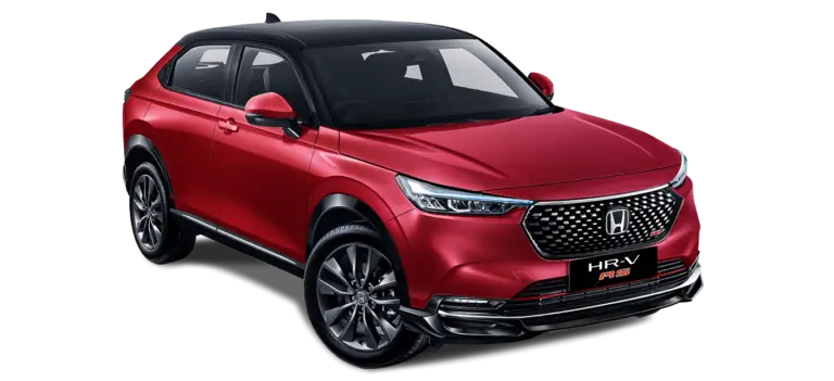 Honda HR-V warna Ignite Red Metallic Two Tone (Type RS)